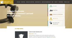 Desktop Screenshot of geometripiceni.it